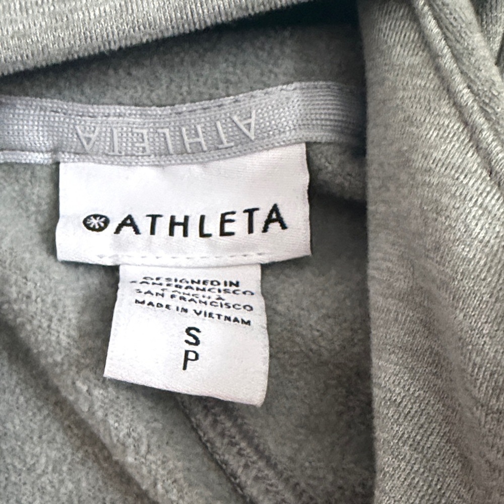 Athleta Fleece Lined Full Zip Jacket - image 4